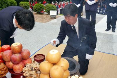 현충일 추념식 및 방산면 반공위령제 참배