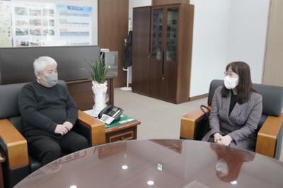 양구여자고등학교 한유선교장 의회 방문