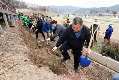 2024년 식목일 나무심기 행사