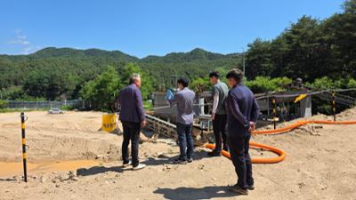 하리 삼거리, 죽곡리 민원 현장방문