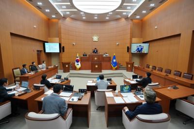 제319회 양구군의회 임시회 제1차 본회의 및 제1차 조례특위
