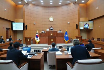 제319회 양구군의회 임시회 제2차 예결특위 및 제2차 본회의