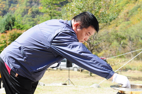 금강산가는 옛길 걷기대회 참석
