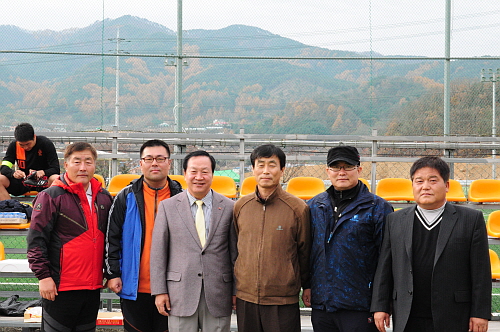 제5회 양구군수기 군민친선축구대회 참석