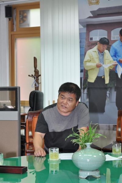 주재기자초청 팔랑리사격장 특위활동상화 설명
