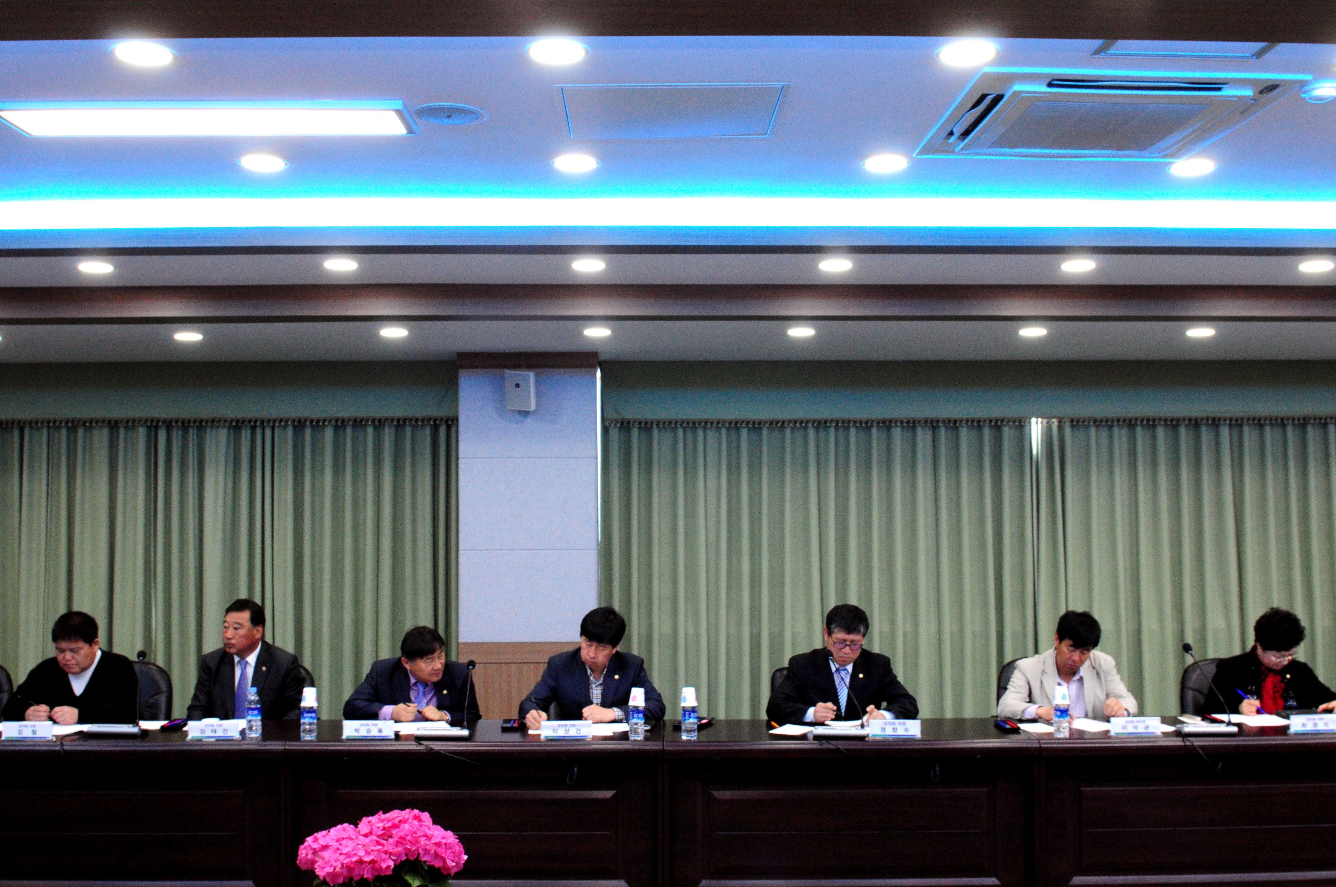 2013년 1/4분기 군의원 초청간담회 참석