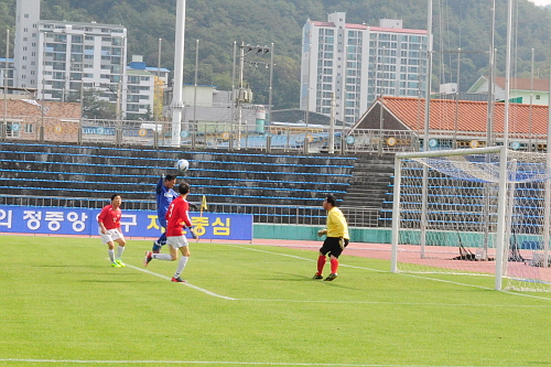 2013 뉴시스 실버컵 축구대회 개회식 참석