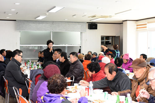  해안지역 비점오염저감사업(침사지) 준공식 참석