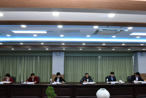 2017년 상반기 집행부 초청 의원간담회 참석