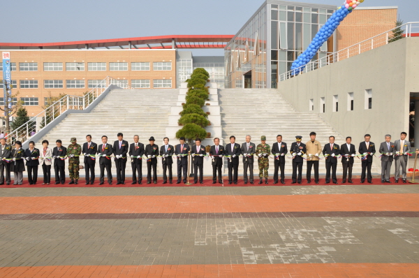 강원외고 신축공사 준공식