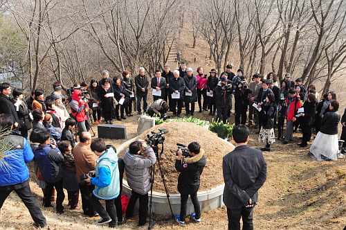 박수근 화백 탄생100주년 기념식 참석