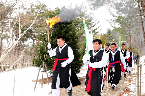 제14회 달맞이축제 풍년기원제례 참석