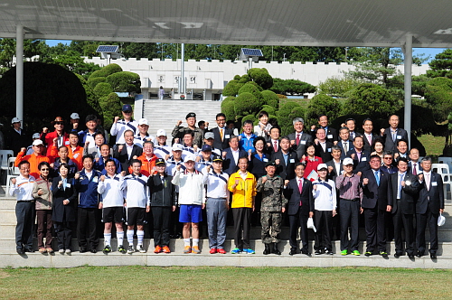 제15회 강원도 민·관·군 친선 축구대회 참가
