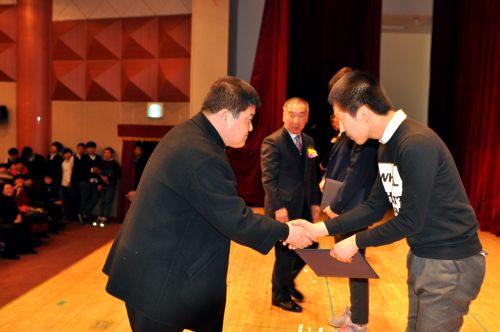 제57회 양구중학교 졸업식 참석