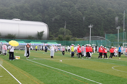 제8회 강원도지사기 장애인게이트볼대회 참석