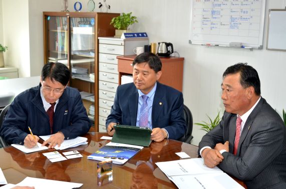 한국수자원공사 방문, 소양강댐 건설피해 관련 지원 건의